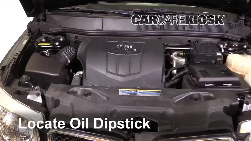 2009 Pontiac Torrent GXP 3.6L V6 Oil Check Oil Level
